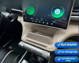 For BYD Dolphin Car Under The Screen Storage Box Waterproof Scratch-proof On the Armrest Box Special Car Interior Storage Box