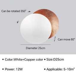 Modern LED Aisle Wall Lamp for Bedroom Bedside Living Room Stairs Corridor Eclipse Sconce Home Decor Lighting Fixture Luster