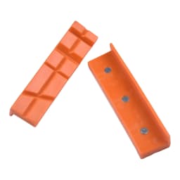 2pcs 4/6 Inch Bench Vice Jaw Pads Magnetic Vise Protection Strip For Holding Wood Metal Mill Clamp Drill Press Accessories