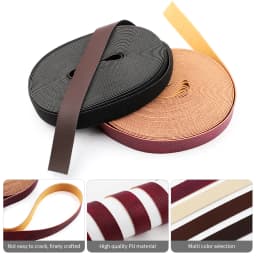 10 Meters DIY Leather Crafts Straps Strips Soft Leather Crafts Accessories Belt Handle Luggage Accessories Durable Luggage Belt