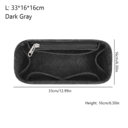 Felt Handbag Insert Bag Large Capacity Bag Support Purse Liner Storage Organization Multi-Pocket Internal Bag for Loewe Puzzle