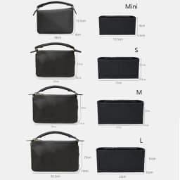 Felt Handbag Insert Bag Large Capacity Bag Support Purse Liner Storage Organization Multi-Pocket Internal Bag for Loewe Puzzle