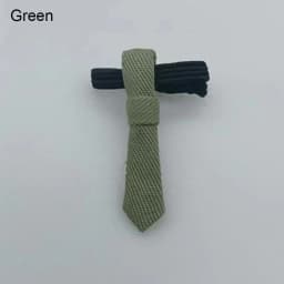 Clothes Bow Ties for 1/11 OB11 Dolls DIY Doll Clothing Decorations Doll Shirt Uniform Bow Tie Accessories for 1/12 Bjd Dolls