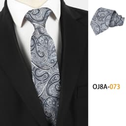 Lurury 8CM Mens Necktie Print Patterns Classic Ties For Man Groom Handfeel Polyester Floral Dot Business Wedding Accessories