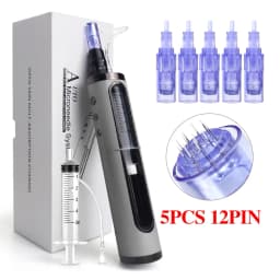 Hydrapen Microneedle Beauty Hydra Derma Pen with 5 Adjust or 12pin 24pin 36pin 42pin Rouna Nano 3D 5D Cartridge Skin Care Tool