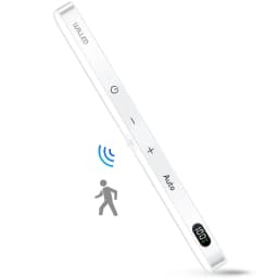 WILLED Motion Sensor Cabinet Light Battery Display 60 LED Touch Light Bar Wireless Rechargeable Battery Night Light