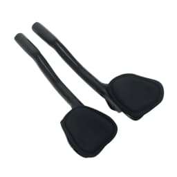 TT Aero Bars Carbon Bicycle Handlebar Arm Rest Bar TT Handlebar Triathlon Extender Clip On Aerobar 31.8mm for Road Bike Cycling