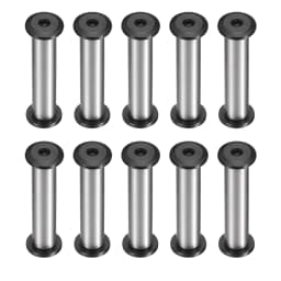 5/10pcs Knife Handle Screws M4 Torx Sink Head Pocket Knife Pivot Pin Folding Knives Bolts Fasteners 17-28mm for Blade Fixing