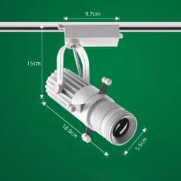 Ceiling Light Adjustable Aperture Variable Mode COB Spotlight LED Stage Lighting, Bars, Restaurants, Shops AC90V-265V