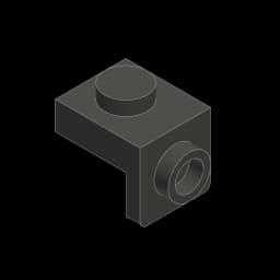 50pcs 36841 Bracket 1 x 1 - 1 x 1 Bricks Collections Bulk Modular GBC Toys For Technical MOC DIY Gifts Sale Buildings Blocks