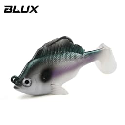 BLUX SLEEPER SHAD Gill Bottom Fishing Lure 8cm 19g Lead Head Hidden Hook Soft Bait Swimbaits Fish Jig Paddle Tail Pike Bass Gear
