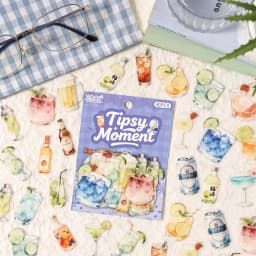 40pcs/pack Kawaii Stationery Stickers Floating Light DIY Craft Scrapbooking Album Junk Journal Happy Planner Diary Stickers