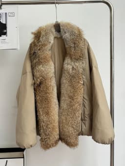 2025 New Winter Warm Goose Down Jackets Natural Real Fox Fur Collar Women Puffer Jackets Thick Coats Female Outwear