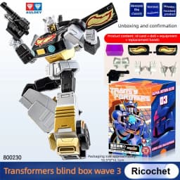 IDW Transformers Collectible Figure AULDEY AAC Blind Box Storm Gathering Mecha Model Optimus Orion 30+ Joint Action Figure Toys