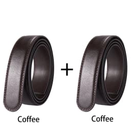110-130 cm Luxury Men's Automatic Buckle Only With Body Belt Body Belt Leather Belt Without Buckle Cowhide Belt Black Men's Jean