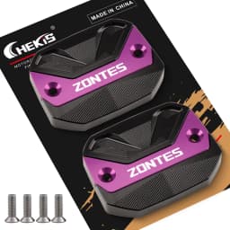 Chekis Is Suitable for Zontes 368g 368E 368K 368D 368m 501g Motorcycle Modification Parts, Brake Master Cylinder Cover, Aluminum Alloy Oil Tank Cover, Hydraulic Oil Tank Decorative Cover