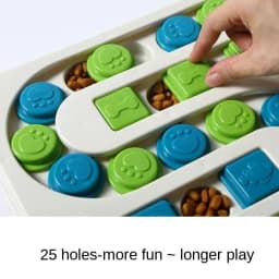 Dog Puzzle Toys Slow Feeder Interactive Increase Puppy IQ Food Dispenser Slowly Eating NonSlip Bowl Pet Cat Dogs Training Game