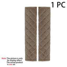Comfortable and Adjustable Seat Belt Covers in Soft Velvet Fabric - Perfect for Car, Truck, SUV, Backpacks