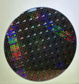 6 inch 12 Inch 8-inch Silicon Wafer, Round Lithography Wafer Semiconductor Exhibition Display, Integrated Circuit