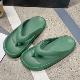 Women's Classy Flip-Flops for Women, Summer Flip-Flops for Beach Couples, New Thick-Soled Outer Wear Sandals for Men, Bathroom Bathing Non-Slip Slippers
