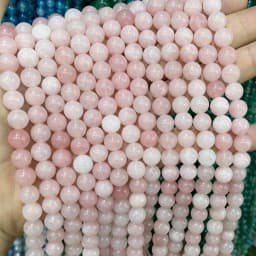 6 8 10MM Natural Stone Jade Chalcedony Round Multicolors Loose Beads For Jewelry Making Diy Charm Bracelets Necklace Accessories