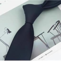 Solid Color Neck Tie Adjustable Cotton Elegant Men's Necktie Retro Color Apparel Accessories Business Suit Accessories