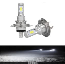 2Pcs H4 H7 H1 H8 H9 H11 9005 9006 LED Bulbs HB3 HB4 CSP LED Super Bright Headlight DRL Lamp 6000K White 3000K Yellow 12000K Blue