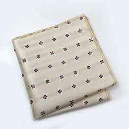 New White Color Pocket Square For Men Polyester Woven Horse Handkerchief 24cm Khaki Paisley Hanky Wedding Party Tuxedo Accessory