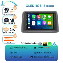 7" Car Radio Android 16 For FIAT Panda 2003 2004 2005 2006 2007 -2012 Stereo Multimedia Player Navigation Autoradio Carplay Auto