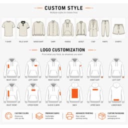Customize Your Own Designed Printed embroidery Hooded Sweatshirt with Your Favorite Logo on Your Clothes Custom Unisex Hoodies