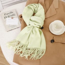 70Color Solid Winter Women Scarf Warm Thicken Cashmere Shawl Outdoor Tassels Pashmina Lady Wrap Windproof Scarves Fashion Luxury