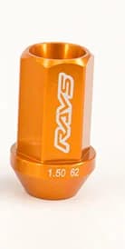 Hot Sale 20Pcs RAYS Anti Theft Wheel Lock Nuts M12x1.5 M14x1.5 Conical Seat Racing Lug Nuts Screws for Car Auto Accessories