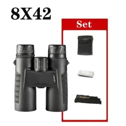 COMET Powerful Binoculars 8x42 10X42 HD Long Range Waterproof Bak4 Binocular BAK4 Prism High Clarity For Tourism Hunting Camping