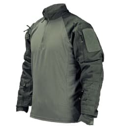 Men Outdoor Tactical Shirts Solid Training Long-Sleeve T-Shirt Tops Wear-Resistant Hunting Shirt Multi-Pocket Adventure Workwear