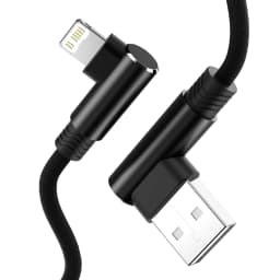 2m 3m 90 Degree Fast Charge USB Cable For iPhone 14 13 12 11 Pro Max XS XR 8 7 6 Plus SE iPad Apple Wire Data Charger Cord 2 3 m