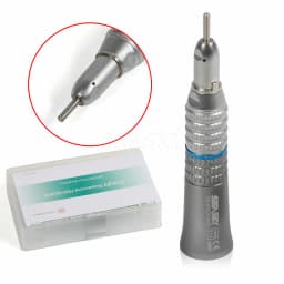 Dental Lab Marathon-III Electric Micromotor +Low Speed Contra Angle Straight Nosecone Handpiece+10PCS Tungsten Steel Carbide Bur