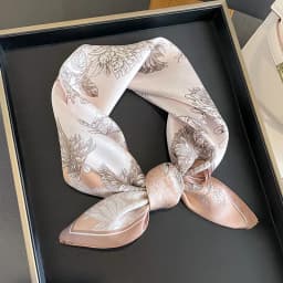 100% Real Silk Scarf Women Square Neck Tie Wrist Shawls Wraps for Ladies Foulard Scarves Pashmina Female Hijab Bandana Bufanda
