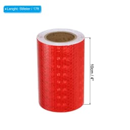 5M Warning Reflective Sticker Honeycomb PVC Night Visibility Waterproof Conspicuity Reflectors Tape Safety Film For Bicycle 10CM