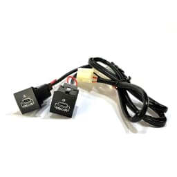 For VW Golf 6 Jetta 5 MK5 Scirocco 06-12 QC3.0 Type C PD USB Quick Car Charger Socket Nondestructive Replacement Harness 12V/24