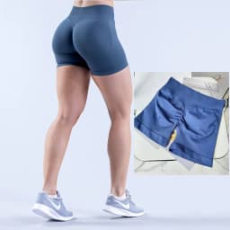 Quality Seamless Scrunch Push Up Gym Shorts Running Workout Shorts Female Yoga Leggings Women Hight Waist Sports Shorts