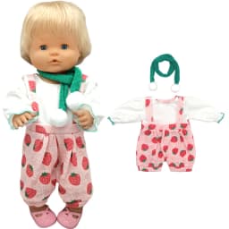 For Nenuco Doll Bathrobe Ropa Y Su Hermanita 40 Cm Baby Doll Clothes Sleep Wear Birthday Gifts
