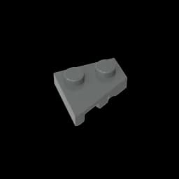Educational Assemblage GDS-560 Wedge, Plate 2 x 2 Right compatible with lego 24307 children's toy Building Blocks Technicals