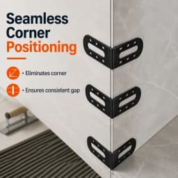 25PCS Tile Leveling System Male Angle Clips for Floor Wall Tile Leveler Spacers Locator Adjuster Put Building Tools