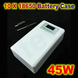 45W Empty Power Bank Case 21700 18650 Battery Housing For Powerbank Charging For Macbook Tablet PC DIY Power Station Box Shell