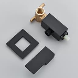 Rozin Black Bidet Faucets Wall Mounted Bathroom Shower Tap Bidet Toilet Sprayer Bidet toilet Washer Mixer Faucet