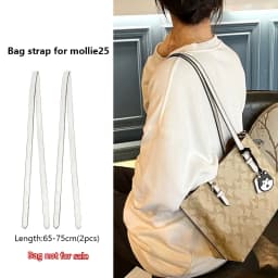 Adjustable Bag Strap For Coach Mollie25 Tote Bag Leather Shoulder Strap Durable Bag Belt Underarm Bag Replacement Accessories