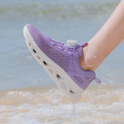 Unisex Quick Dry Barefoot Aqua Shoes for Outdoor Watersports River Trekking Creek Hiking Boating Lightweight Rotating Buckle