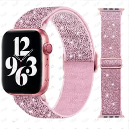Nylon Strap for Apple Watch Band Ultra2-1 49mm 41mm 45 mm 38/42 Bohemian Elastic Bracelet iWatch Series 9 8 7 6 5 4 3 Se 40/44mm