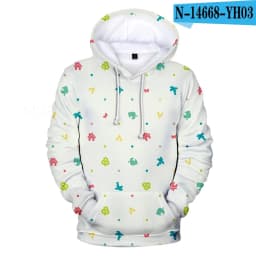 Hoodies men Animal Crossing 3D Sweatshirts Women pullover Cartoon Game Harajuku Funny Student's Hooded Spring/Autumn Tops