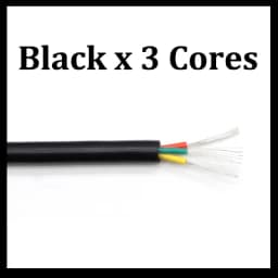 1/5/10M Sq 0.3 0.5 0.75 1 1.5 2 2.5 4 6mm Ultra Silicone Rubber Cable 2 3 4Cores Insulated Flexible Copper High Temperature Wire